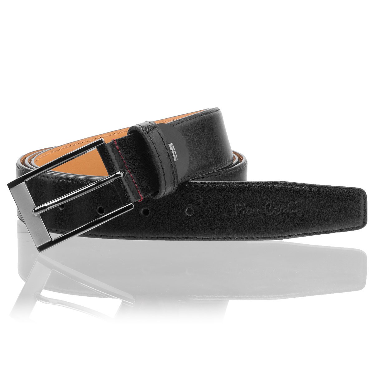 Skórzany pasek męski Pierre Cardin 70348 105 cm