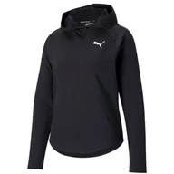 Bluzy damskie - Bluza Damska Puma Active Hoodie Czarna 586858 01-M - miniaturka - grafika 1