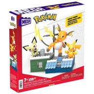 Klocki - MEGA Pokemon, Ewolucja Pikachu, klocki, 159 elementów - miniaturka - grafika 1