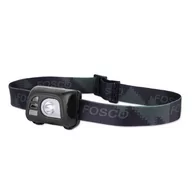 Latarki - FOSCO - Latarka czołowa Tactical Headlamp - 140 lumenów - Czarny - miniaturka - grafika 1