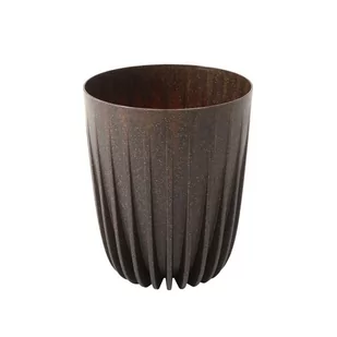 Doniczka MIRA ECO coffee 14,5 cm espresso - Donice - miniaturka - grafika 1