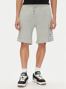 DC Szorty sportowe Millenia ADYFB03075 Szary Baggy Fit - Spodenki męskie - miniaturka - grafika 1