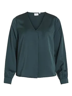 Różnorodne wycięcie w serek L/S Top - NOOS, Ponderosa Pine, 40 - Koszulki i topy damskie - miniaturka - grafika 1