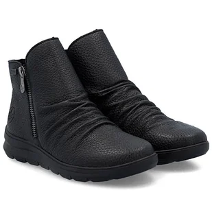 Botki damskie wodoodporne Rieker Z0056-00 BLACK R.37 - Botki damskie - miniaturka - grafika 1