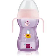 Kubki dla dzieci - MAM Fun to Drink Cup kubek treningowy Pink 270 ml - miniaturka - grafika 1