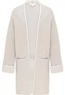 Kurtki damskie - usha WHITE LABEL Kurtka damska z dzianiny 15610881, jasnoszary, XL/XXL - miniaturka - grafika 1