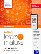 Podręczniki dla liceum - Nowa Teraz matura. Język polski. Vademecum. Poziom rozszerzony. Do matury 20252026 - podręcznik - miniaturka - grafika 1