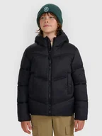 Kurtki i płaszcze dla chłopców - 4F Kurtka puchowa z wypełnieniem syntetycznym chłopięca - czarna 122 (6-7 lat) - miniaturka - grafika 1