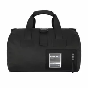 Replay Torba podróżna Weekender 52 cm black - Walizki - miniaturka - grafika 1