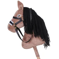 Maskotki i pluszaki - Hobby Horse Duży Koń Na Kiju Na Patyku Konik Pluszowy - miniaturka - grafika 1