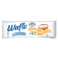 Batoniki - Wacuś Wafle o Smaku Śmietankowym Przekładane Kremem do Herbaty Kawy 180G - miniaturka - grafika 1