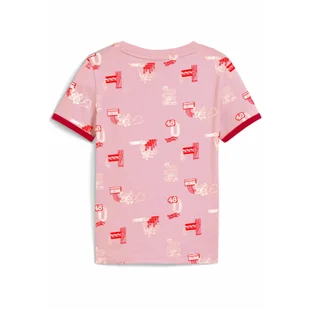 Dziecięca koszulka Little Runners PUMA Pinkscape Pink - Odzież sportowa dziecięca - miniaturka - grafika 1