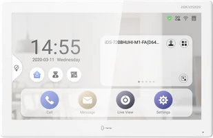 MONITOR WIDEODOMOFONU HIKVISION DS-KH9510-WTE1(B) - Wideodomofony - miniaturka - grafika 1