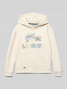 Bluza z kapturem o kroju regular fit z mieszanki bawełny - Swetry dla chłopców - miniaturka - grafika 1