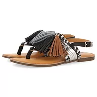 Sandały damskie - GIOSEPPO Piritu, Sandały damskie, Czarny, 39 EU, czarny, 39 EU - miniaturka - grafika 1