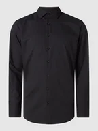 Koszule męskie - Koszula biznesowa o kroju regular fit z dodatkiem streczu - miniaturka - grafika 1