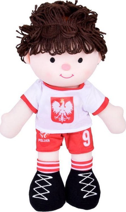 Lalka Przytulanka Szmaciana POLSKI Piłkarz Twój Piłkarski Przyjaciel ZA5477