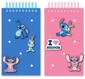 Szkolne artykuły papiernicze - Notes na spirali 15x8,5cm Stitch mix - miniaturka - grafika 1