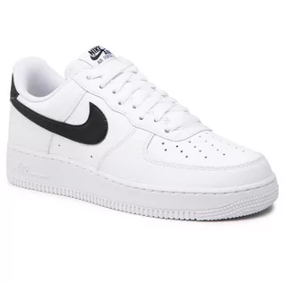 Półbuty męskie - Buty Nike Air Force 1 '07 CT2302 100 White/Black - grafika 1