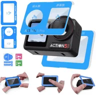 Akcesoria do drona - SZKŁO HARTOWANE 9H Z APLIKATOREM NA OBIEKTYW I EKRAN DO DJI ACTION 5 PRO - 3 SZT. - miniaturka - grafika 1