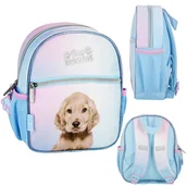 Plecaki szkolne i tornistry - Piesek mały plecak dla dziewczynki, plecak przedszkolny 26x23x9cm - miniaturka - grafika 1
