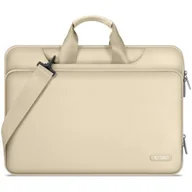 Torby na laptopy - Etui na laptopa TECH-PROTECT Pocket Bag 15-16 cali Beżowy - miniaturka - grafika 1