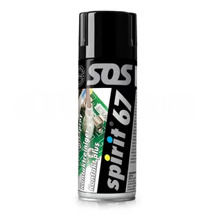 Spirit Środek na bazie szybko odparowujących rozpuszczalników spray SPIRIT 67 SPIRIT 67 - spray 400 ml - Akcesoria i części do maszyn do szycia - miniaturka - grafika 1