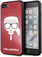Etui i futerały do telefonów - Karl Lagerfeld Etui Hard Case iPhone Xs, X , czerwone 3700740444818 - miniaturka - grafika 1