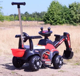 Duża Koparka, Jeździk Na Akumulator, Ruchoma Łyżka MNW-5188 - Pojazdy elektryczne dla dzieci - miniaturka - grafika 11