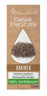 Vera - Nord Vera Nord Olejek eteryczny Vera Nord kminek 10 ml - Żele i maści lecznicze - miniaturka - grafika 1