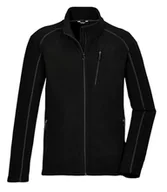 Kurtki męskie - killtec Męska kurtka polarowa ze stójką KOW 84 MN FLC JCKT, czarna, 3XL, 41826-000 - miniaturka - grafika 1