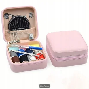 PRZYBORNIK KRAWIECKI ZESTAW DO SZYCIA NICI IGŁY - Pasmanteria - miniaturka - grafika 1