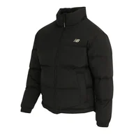 Kurtki damskie - Kurtka zimowa damska New Balance WJ34303BK  czarna - miniaturka - grafika 1