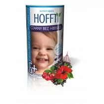 LEK M HOFFTI WZMACNIAJĄCA granulowany napój błyskawiczny Czarny bez Hibiscus po 6 miesiącu 180 g - Soki i herbatki dla dzieci - miniaturka - grafika 2