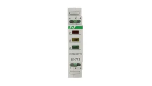 F&F Filipowski FiF Lampka sygnalizacyjna (kontrolna) obecności faz LK-713K żółta - Wyłączniki światła i elektryczne - miniaturka - grafika 5