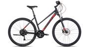 Rowery - Unibike CROSSFIRE LDS 2020 CZARNO-TURKUSOWY 9606 - miniaturka - grafika 1