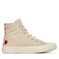 Buty dla chłopców - Trampki Converse Chuck Taylor All Star A13176C Beżowy - miniaturka - grafika 1