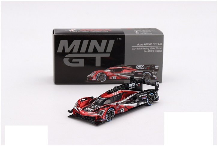 Mini Gt Acura Arx-06 Gtp #40 Wayne Taylor Rac 1:64 00837