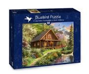 Puzzle - Bluebird Puzzle 500 Chata z bali gdzieś w Ameryce Północnej - miniaturka - grafika 1