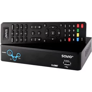 SAVIO DT-DV01 DVB-T2/HEVC/H.265  - Tunery DVB-T - miniaturka - grafika 1