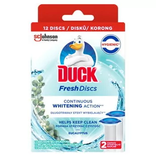 Duck Fresh krążki żelowe do WC eukaliptus zapas - Środki do kuchni i łazienki - miniaturka - grafika 1