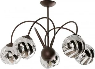 Lampa wisząca Lampex Adelio 5 5x60W  (866/5) - Lampy sufitowe - miniaturka - grafika 1