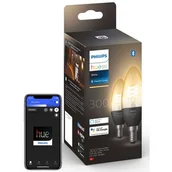 Systemy inteligentnych domów - Philips Hue Philips Hue White Żarówka Filament C37 2xE14 - miniaturka - grafika 1