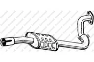 Tłumiki - BOSAL Tłumik srodkowy 281-277 - miniaturka - grafika 1