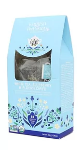 ENGLISH TEA SHOP Biała herbata English Tea Shop White Tea Blueberry & Elderflower 15x2g 6555-uniw - Herbata - miniaturka - grafika 2