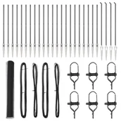 Ogrodzenia - Lumarko Ogrodzenie z słupkami Szary 1.2 x 50 m Stal pokryta PCV - miniaturka - grafika 1