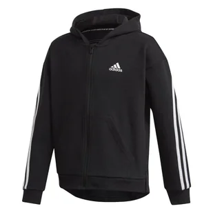Bluza dziecięca ADIDAS 3-STRIPES FULL-ZIP HOODIE 110 - Bluzy dla dziewczynek Bluza dziecięca ADIDAS 3-STRIPES FULL-ZIP HOODIE 110 - Bluzy dla dziewczynek - miniaturka - grafika 1