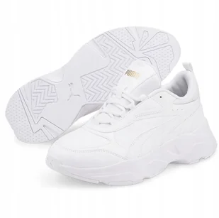 Buty sneakersy damskie Puma Cassia 385279 01 białe 36 - Sneakersy damskie - miniaturka - grafika 1