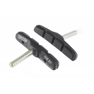Saccon Klocki hamulcowe V-Brake 70mm symteryczny PM20 (HAM004) - Hamulce rowerowe - miniaturka - grafika 1