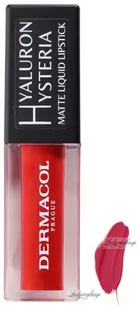 Dermacol - Hyaluron Hysteria - Matte Liquid Lipstick - Matowa pomadka w płynie - 7 - Szminki - miniaturka - grafika 1
